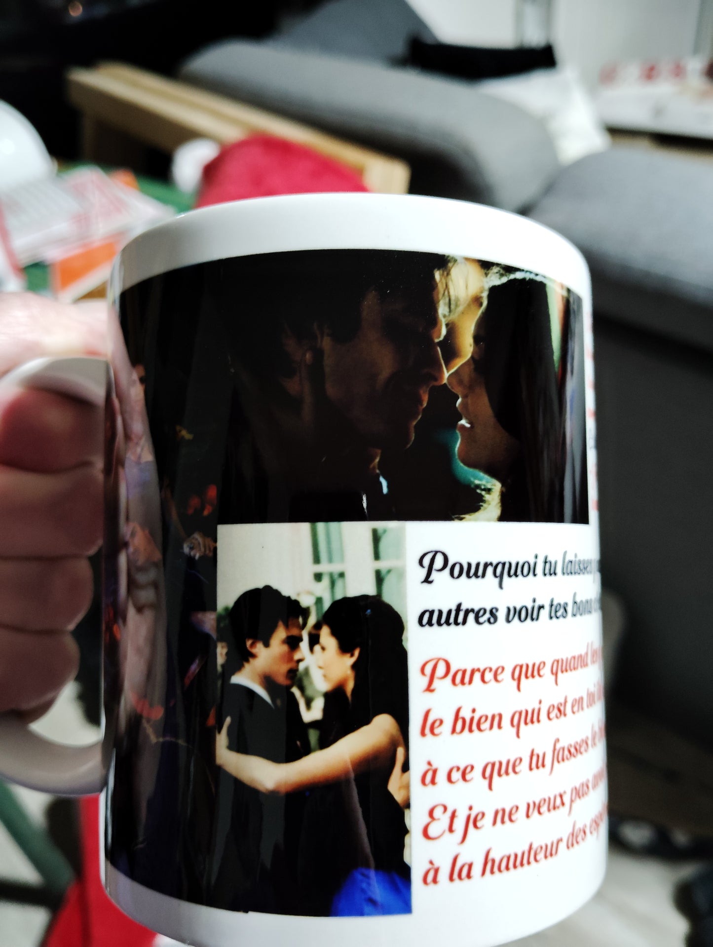 Mug vampire diaries #delena