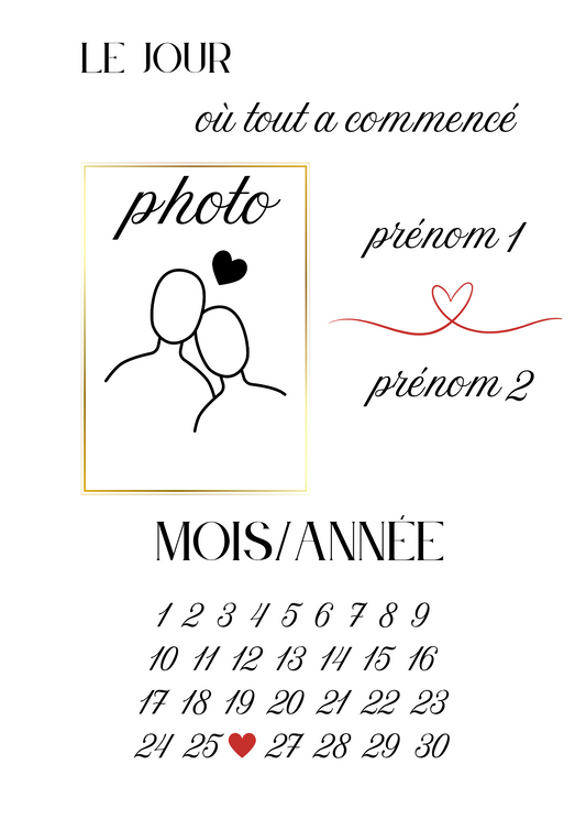 Calendrier de rencontre