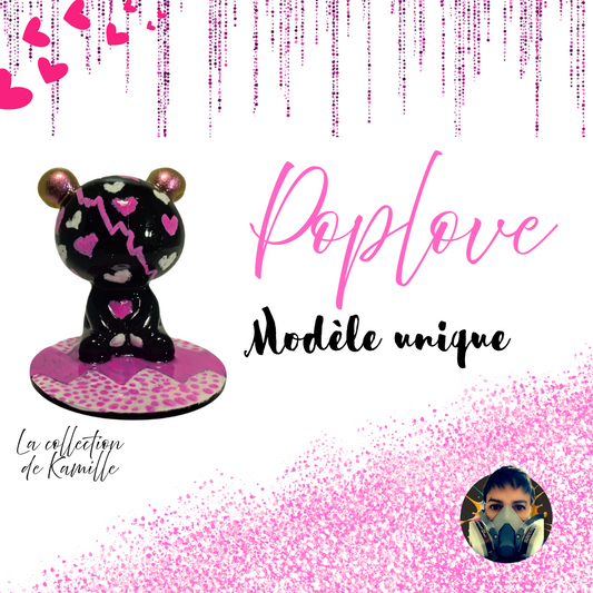 "la collection de Kamille" ses puppas sur socle