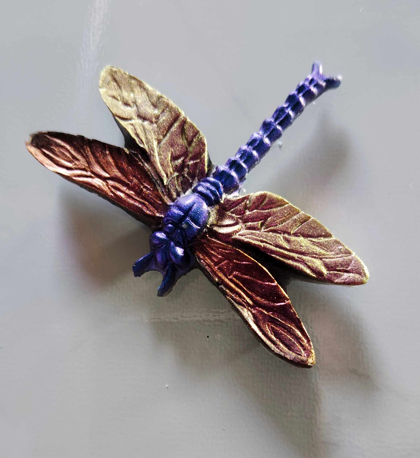 Aimant libellule résine 