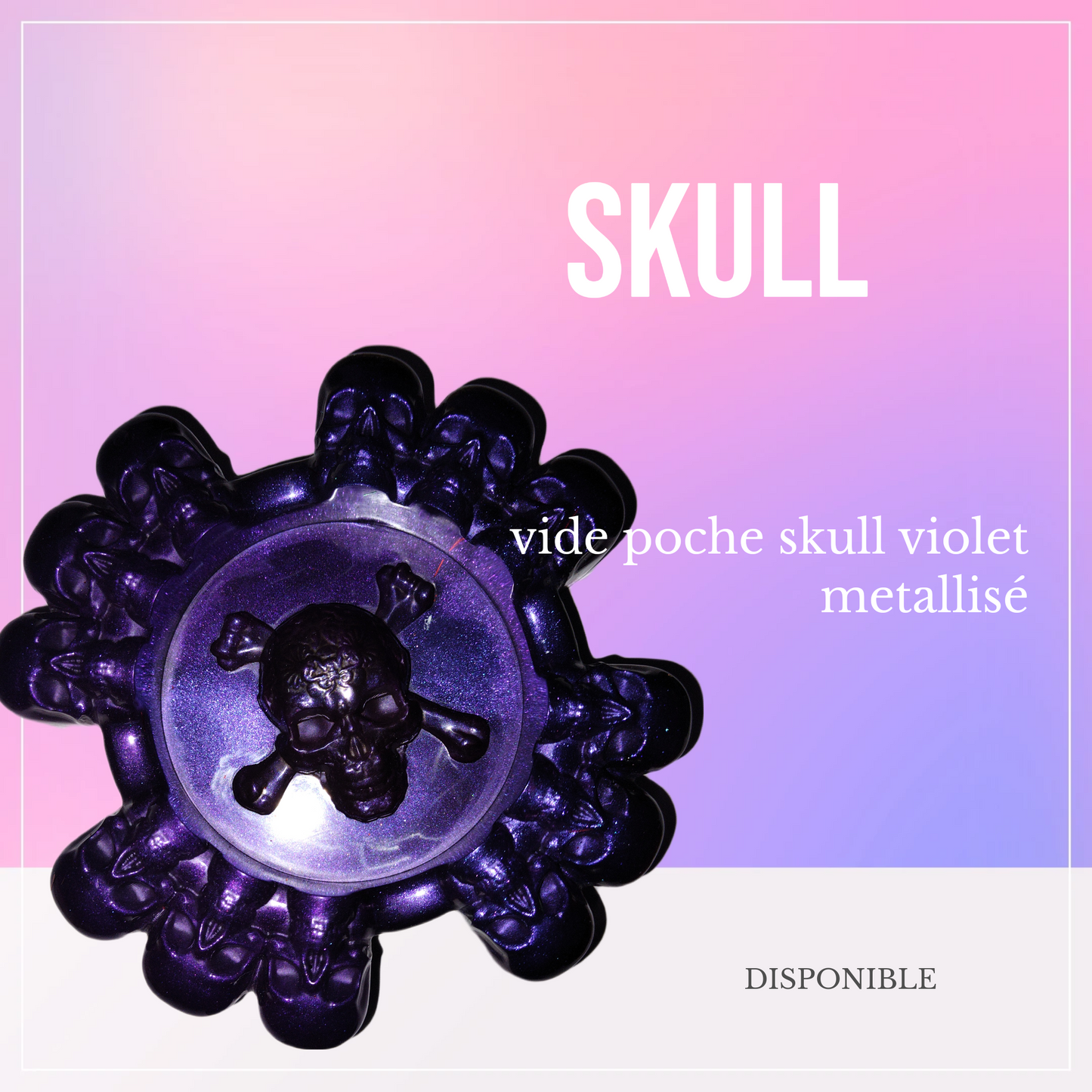 Vide poche skull