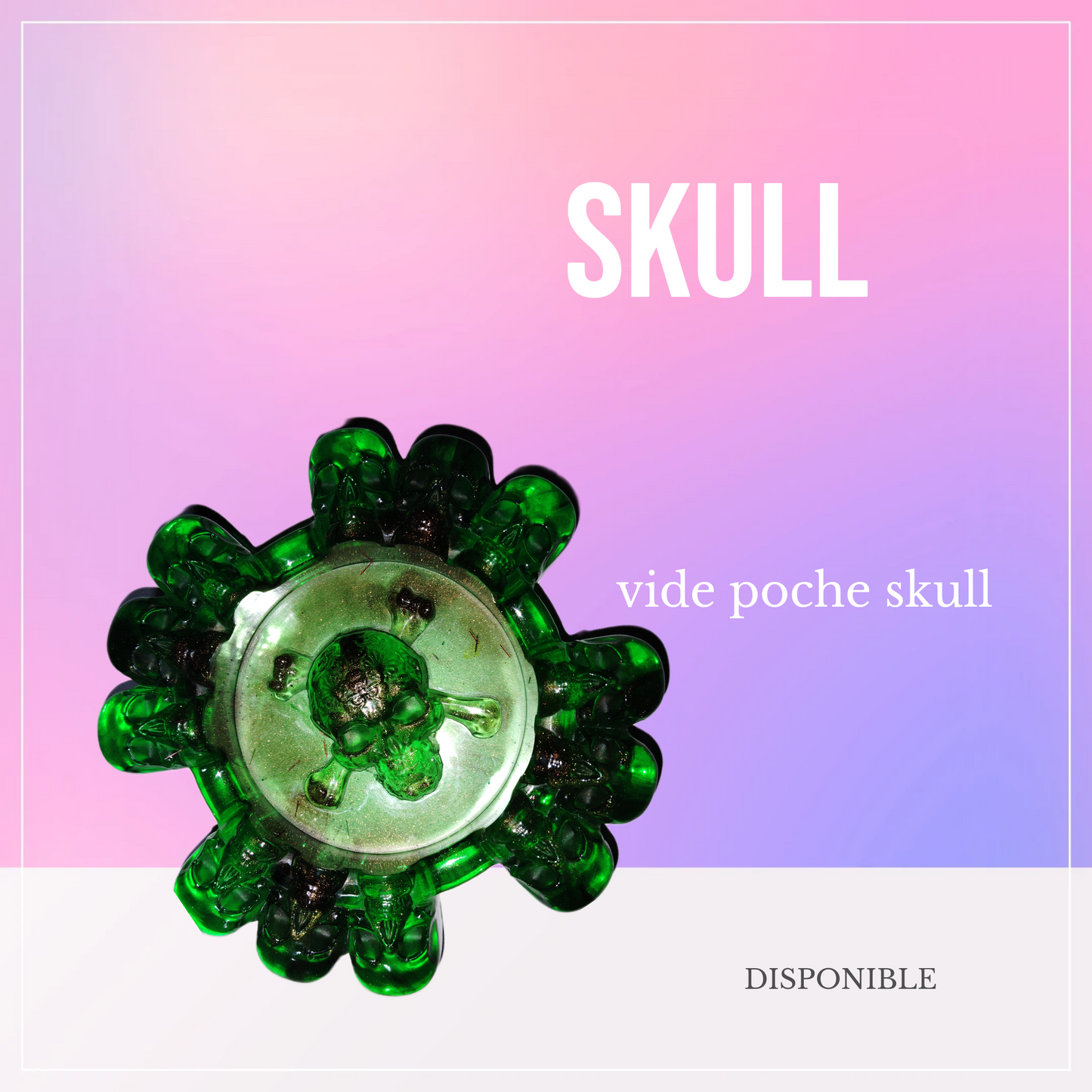 Vide poche skull