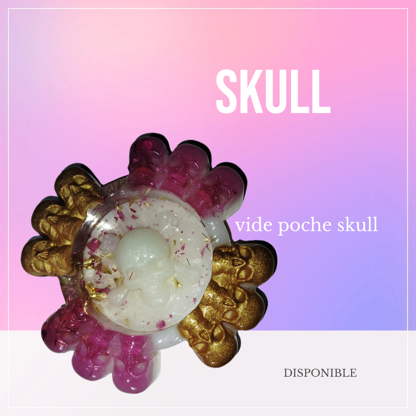 Vide poche skull